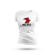 Saale Bulls - Frauen Logo T-Shirt - weiß - Gr: XS
