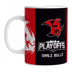 Saale Bulls - Fan Tasse - PLAYOFFS 2023